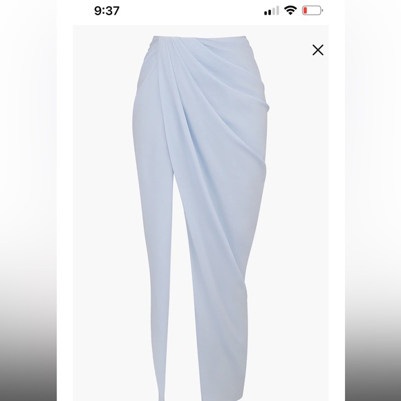 Beautiful baby blue House of CB skirt - Picture 3 of 4